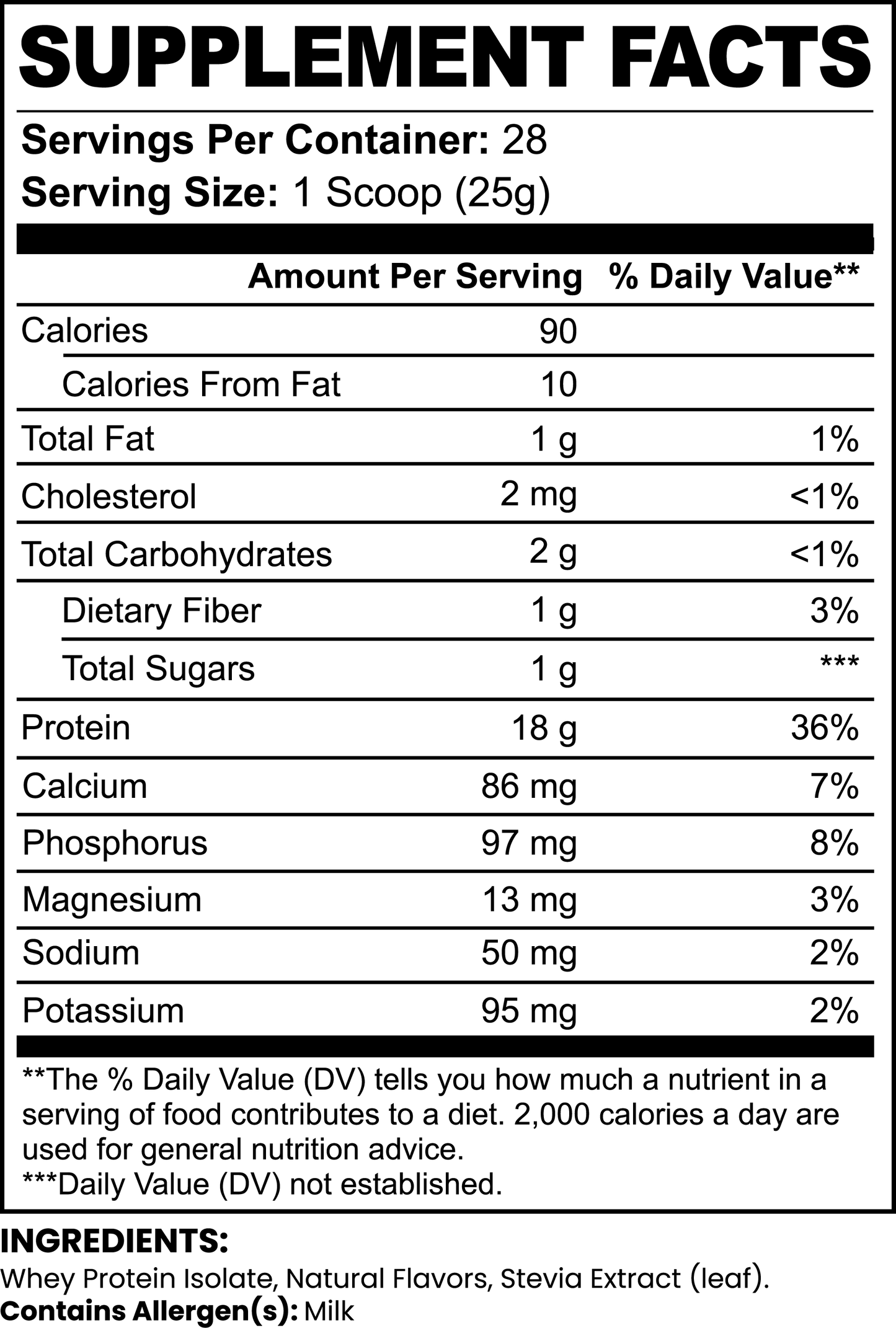 Pure Whey Protein (Chocolate)