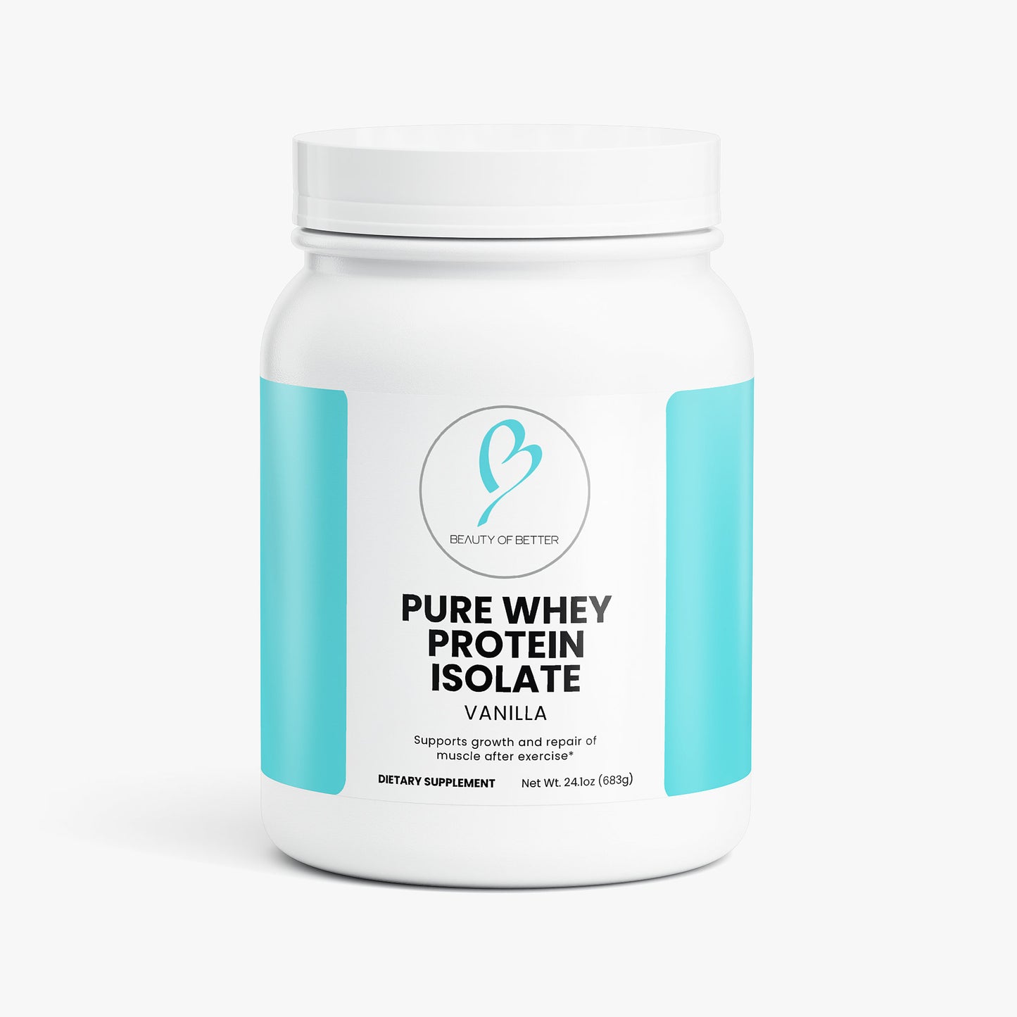 Pure Whey Protein Isolate (Vanilla)